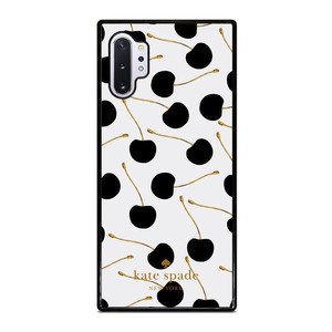 KATE SPADE NEW YORK LOGO BLACK CHERRIES Samsung Galaxy Note 10 Plus Case Cover
