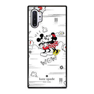 KATE SPADE NEW YORK LOGO X MICKEY MINNIE MOUSE DISNEY Samsung Galaxy Note 10 Plus Case Cover KATE SPADE NEW YORK LOGO X MICKEY MINNIE MOUSE DISNEY Samsung Galaxy Note 10 Plus Case Cover