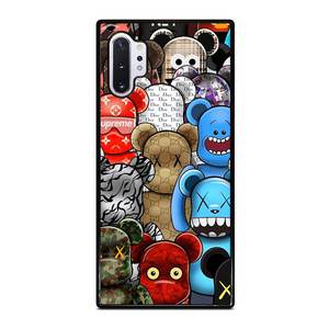 KAWS COLLAGE ICON BRANDS LOGO Samsung Galaxy Note 10 Plus Case Cover