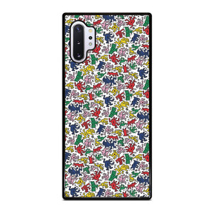 KEITH HARING ART COLORFUL FIGURES Samsung Galaxy Note 10 Plus Case Cover KEITH HARING ART COLORFUL FIGURES Samsung Galaxy Note 10 Plus Case Cover