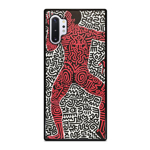KEITH HARING ART INTO 84 Samsung Galaxy Note 10 Plus Case Cover