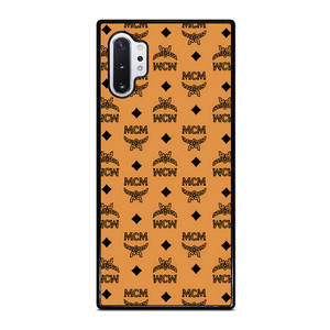 MCM MICHAEL CROMER MUNICH LOGO BROWN Samsung Galaxy Note 10 Plus Case Cover