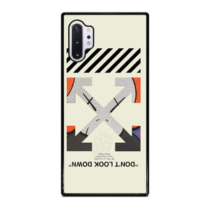 OFF WHITE KAWS LOGO DONT LOOK DOWN Samsung Galaxy Note 10 Plus Case Cover OFF WHITE KAWS LOGO DONT LOOK DOWN Samsung Galaxy Note 10 Plus Case Cover