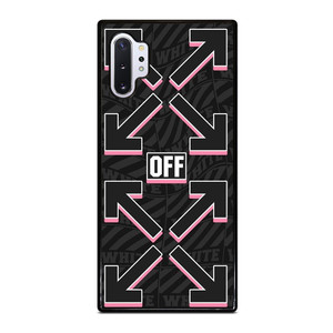 OFF WHITE LOGO BLACK PINK Samsung Galaxy Note 10 Plus Case Cover OFF WHITE LOGO BLACK PINK Samsung Galaxy Note 10 Plus Case Cover
