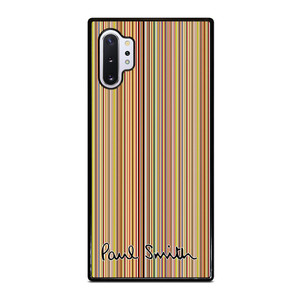 PAUL SMITH LOGO SIGNATURE PATTERN Samsung Galaxy Note 10 Plus Case Cover