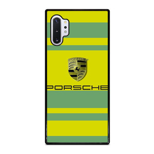 PORSCHE CAR LOGO YELLOW GREEN ICON Samsung Galaxy Note 10 Plus Case Cover