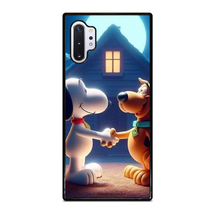 SNOOPY THE PEANUTS AND SCOOBY DOO Samsung Galaxy Note 10 Plus Case Cover