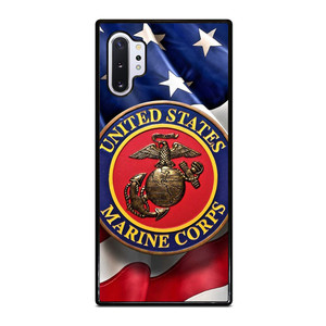 UNITED STATES US MARINE CORPS LOGO FLAG Samsung Galaxy Note 10 Plus Case Cover