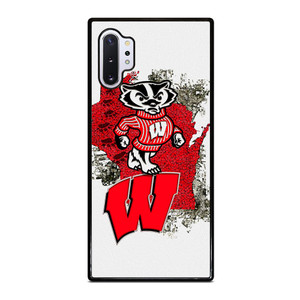 WISCONSIN BADGERS UNIVERSITY FOOTBALL LOGO Samsung Galaxy Note 10 Plus Case Cover