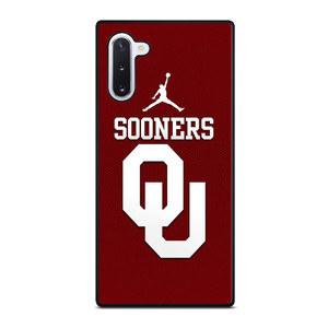 AIR JORDAN OKLAHOMA SOONERS UNIVERSITY FOOTBALL TEAM LOGO Samsung Galaxy Note 10 Case Cover