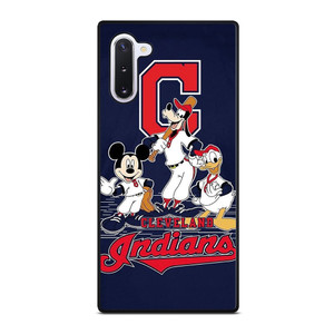 CLEVELAND INDIANS BASEBALL DISNEY MICKEY DONALD GOOFY Samsung Galaxy Note 10 Case Cover CLEVELAND INDIANS BASEBALL DISNEY MICKEY DONALD GOOFY Samsung Galaxy Note 10 Case Cover