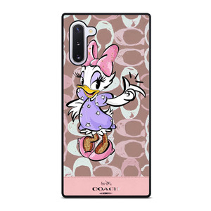 COACH NEW YORK DAISY DUCK DISNEY Samsung Galaxy Note 10 Case Cover
