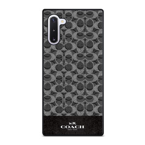COACH NEW YORK LOGO DARK GREY Samsung Galaxy Note 10 Case Cover COACH NEW YORK LOGO DARK GREY Samsung Galaxy Note 10 Case Cover