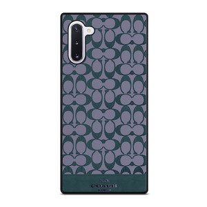 COACH NEW YORK LOGO PATTERN GREEN EMBLEM Samsung Galaxy Note 10 Case Cover COACH NEW YORK LOGO PATTERN GREEN EMBLEM Samsung Galaxy Note 10 Case Cover
