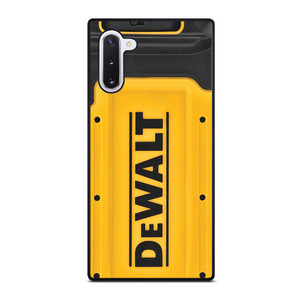DEWALT TOOL LOGO ON SCREW GUN Samsung Galaxy Note 10 Case Cover DEWALT TOOL LOGO ON SCREW GUN Samsung Galaxy Note 10 Case Cover