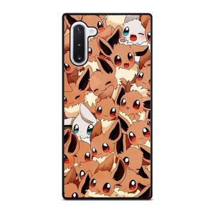 EEVEE POKEMON POCKET MONSTERS COLLAGE Samsung Galaxy Note 10 Case Cover EEVEE POKEMON POCKET MONSTERS COLLAGE Samsung Galaxy Note 10 Case Cover