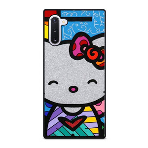 HELLO KITTY ROMERO BRITTO ART Samsung Galaxy Note 10 Case Cover