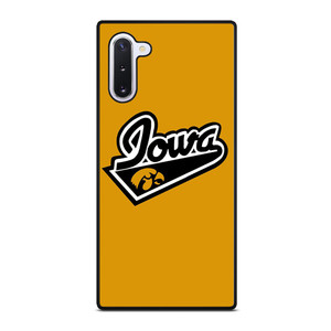 IOWA HAWKEYES UNIVERSITY BASKETBALL TEAM LOGO Samsung Galaxy Note 10 Case Cover IOWA HAWKEYES UNIVERSITY BASKETBALL TEAM LOGO Samsung Galaxy Note 10 Case Cover