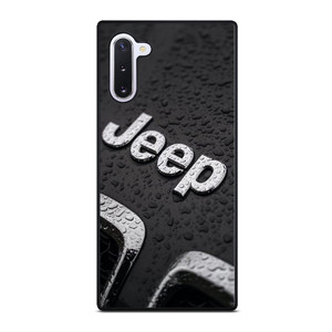 JEEP CAR LOGO UNDER RAIN Samsung Galaxy Note 10 Case Cover JEEP CAR LOGO UNDER RAIN Samsung Galaxy Note 10 Case Cover