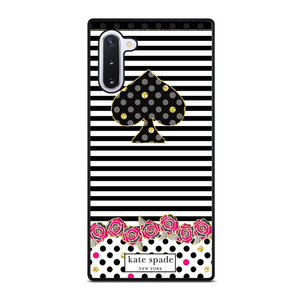 KATE SPADE NEW YORK LOGO STRIPES POLKADOTS Samsung Galaxy Note 10 Case Cover KATE SPADE NEW YORK LOGO STRIPES POLKADOTS Samsung Galaxy Note 10 Case Cover