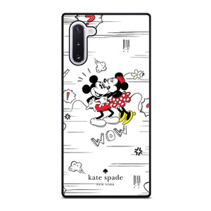 KATE SPADE NEW YORK LOGO X MICKEY MINNIE MOUSE DISNEY Samsung Galaxy Note 10 Case Cover KATE SPADE NEW YORK LOGO X MICKEY MINNIE MOUSE DISNEY Samsung Galaxy Note 10 Case Cover