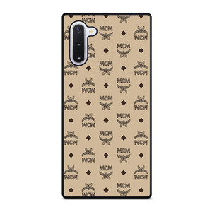 MCM MICHAEL CROMER MUNICH LOGO ICONS Samsung Galaxy Note 10 Case Cover MCM MICHAEL CROMER MUNICH LOGO ICONS Samsung Galaxy Note 10 Case Cover