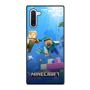 MINECRAFT GAMES UNDER WATER Samsung Galaxy Note 10 Case Cover