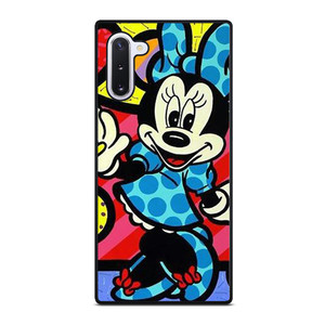MINNIE MOUSE ROMERO BRITTO ART Samsung Galaxy Note 10 Case Cover MINNIE MOUSE ROMERO BRITTO ART Samsung Galaxy Note 10 Case Cover