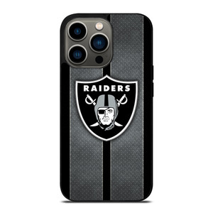 LAS VEGAS RAIDERS NFL METAL STRIPE iPhone 13 Pro Case Cover