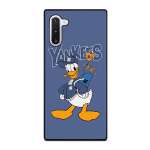 NEW YORK YANKEES BASEBALL DONALD DUCK Samsung Galaxy Note 10 Case Cover NEW YORK YANKEES BASEBALL DONALD DUCK Samsung Galaxy Note 10 Case Cover