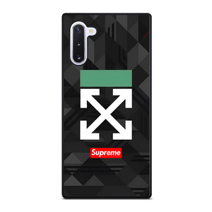 OFF WHITE LOGO SUPREME ICON Samsung Galaxy Note 10 Case Cover OFF WHITE LOGO SUPREME ICON Samsung Galaxy Note 10 Case Cover