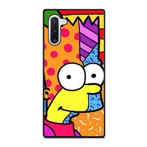 ROMERO BRITTO BART SIMPSONS ART Samsung Galaxy Note 10 Case Cover ROMERO BRITTO BART SIMPSONS ART Samsung Galaxy Note 10 Case Cover