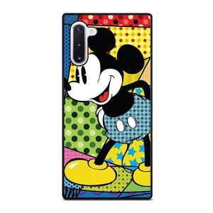 ROMERO BRITTO MICKEY MOUSE ART Samsung Galaxy Note 10 Case Cover