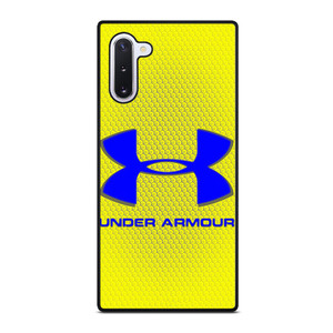 UNDER ARMOUR LOGO BLUE YELLOW Samsung Galaxy Note 10 Case Cover UNDER ARMOUR LOGO BLUE YELLOW Samsung Galaxy Note 10 Case Cover
