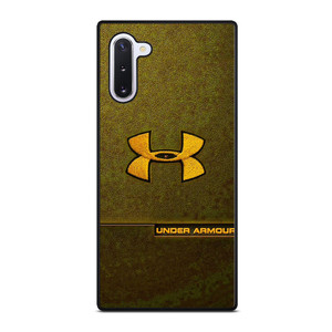 UNDER ARMOUR LOGO EMBROIDERY YELLOW Samsung Galaxy Note 10 Case Cover UNDER ARMOUR LOGO EMBROIDERY YELLOW Samsung Galaxy Note 10 Case Cover