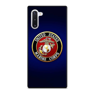 UNITED STATES US MARINE CORPS LOGO BLUE Samsung Galaxy Note 10 Case Cover UNITED STATES US MARINE CORPS LOGO BLUE Samsung Galaxy Note 10 Case Cover