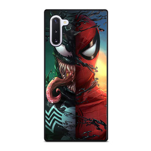 VENOM V SPIDERMAN FACE SUPERHERO MARVEL COMICS Samsung Galaxy Note 10 Case Cover VENOM V SPIDERMAN FACE SUPERHERO MARVEL COMICS Samsung Galaxy Note 10 Case Cover