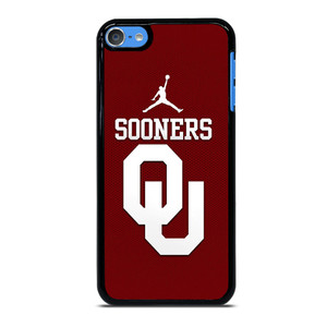 AIR JORDAN OKLAHOMA SOONERS UNIVERSITY FOOTBALL TEAM LOGO iPod Touch 7 Case Cover