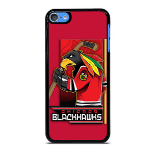 CHICAGO BLACKHAWKS HOCKEY TEAM LOGO MASCOT iPod Touch 7 Case Cover CHICAGO BLACKHAWKS HOCKEY TEAM LOGO MASCOT iPod Touch 7 Case Cover