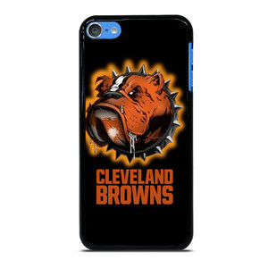 CLEVELAND BROWNS FOOTBALL LOGO DAWG POUND MASCOT iPod Touch 7 Case Cover
