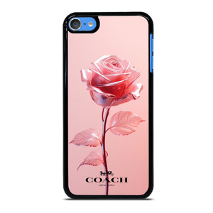 COACH NEW YORK PINK ROSE iPod Touch 7 Case Cover COACH NEW YORK PINK ROSE iPod Touch 7 Case Cover