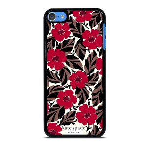 KATE SPADE NEW YORK LOGO RED ROSES iPod Touch 7 Case Cover