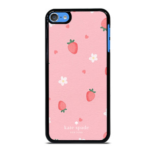 KATE SPADE NEW YORK LOGO STRAWBERRIES iPod Touch 7 Case Cover