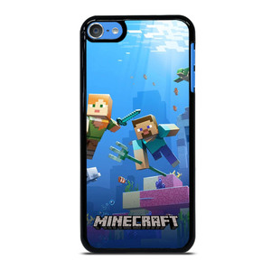 MINECRAFT GAMES UNDER WATER iPod Touch 7 Case Cover