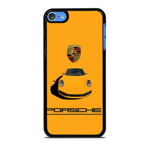 PORSCHE CAR LOGO YELLOW iPod Touch 7 Case Cover PORSCHE CAR LOGO YELLOW iPod Touch 7 Case Cover