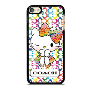 COACH NEW YORK LOGO CUTE HELLO KITTY. iPod Touch 7 Case Cover COACH NEW YORK LOGO CUTE HELLO KITTY. iPod Touch 7 Case Cover
