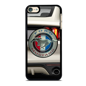 FORD MUSTANG CAR LOGO WHITE. iPod Touch 7 Case Cover