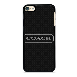 COACH NEW YORK LOGO BLACK iPod Touch 6 Case Cover