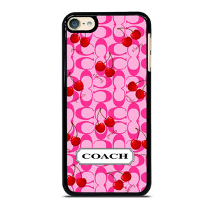 COACH NEW YORK LOGO CHERRY iPod Touch 6 Case Cover