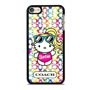 COACH NEW YORK LOGO HELLO KITTIE BARBIE iPod Touch 6 Case Cover